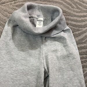 Gray No Boundaries Sweatpants with Folded Waist